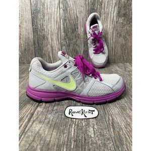 NIKE RELENTLESS 2 Woman’s Athletic Running Shoes Light Gray Fuschia size 8.5